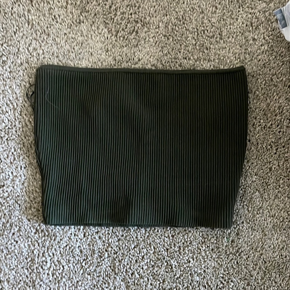 Green tube top